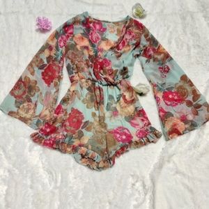 Floral romper